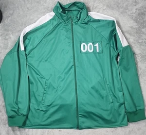 Squid Games Track Jacket Uomo Grande Giocatore 001 Netflix Costume Ricamato - Foto 1 di 12