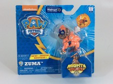 PAW Patrol Mighty Pups Zuma Figure with Light-up Badge and Paws