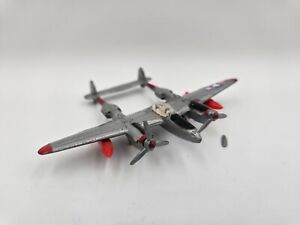 Zee Toys Dyna-Flites P-38 Lightning WWII Bomber A109 Diecast
