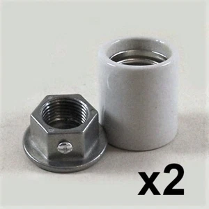 Coppia di prese leggere in porcellana 1/2" per pompe gas Bennett, altro (FP104) - Foto 1 di 1