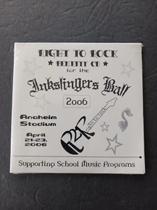 Right To Rock 2006 Inkslingers Ball Benefit CD Anaheim Stadium Sealed CD - Picture 1 of 5