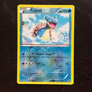 Lapras 17/101 Pokemon Plasma Blast Black & White Reverse Holo Common Card LP - Bild 1 von 2