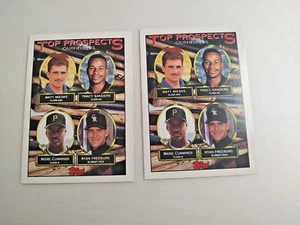 Set of 2---1993 Topps Gold #616 Mieske / Sanders / Cummings / Freeburg - Picture 1 of 7