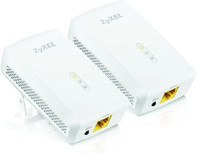 New ZyXEL PLA5206 HomePlug 1000 Mbps Powerline Gigabit Ethernet Adapter - Image 1 of 1