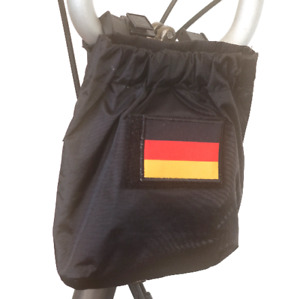 Waterproof Stem / Saddle Bag for Brompton German Flag Design (add own patches)