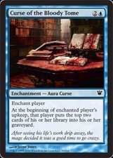 1x Curse of the Bloody Tome MTG Innistrad NM Magic Regular