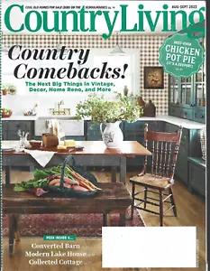 Country Living August September 2023 Country Comebacks - Imagen 1 de 1