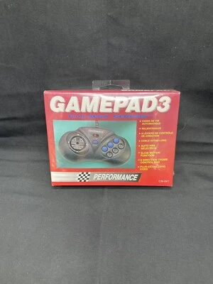 PERFORMANCE SEGA GENESIS GAME Pad 3 ORIGINAL BOX CN-041 - Image 1 of 4