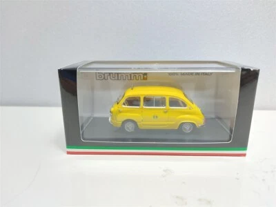 Fiat 600D Multipla Taxi di Milano del 1970 - 1/43 Brumm art. R334B - Immagine 1 di 2
