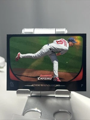2011 Bowman Chrome #32 Adam Wainwright Refractors st louis cardinals n1116 - Image 1 of 2