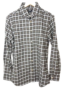 Camicia di flanella uomo Faherty Reserve YPL-Stony Hill a quadri taglia small nuova con etichette grigia $228 - Foto 1 di 7