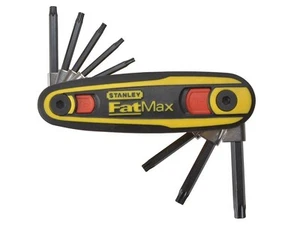 STANLEY Hand Tools - Set Kunci TORX FatMax 8 Keping (TX9-TX40) dengan Kunci - Picture 1 of 2