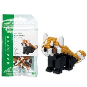 Nanoblock Red Panda Toy Building Blocks Set 128 Pieces Level 2 For Ages 8 - Picture 1 of 5
