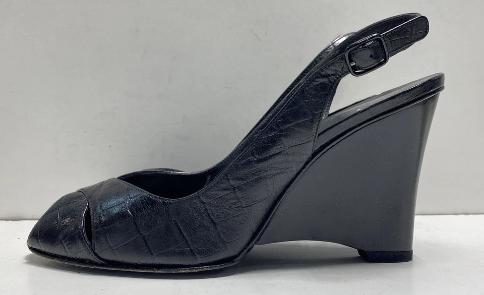 Stuart Weitzman Women's Wedge Sandals Size 9.5 - Image 1 of 4