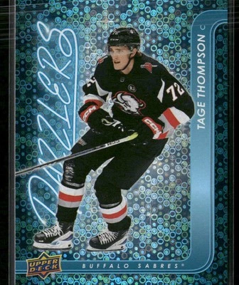 2024-25 Upper Deck #DZ-72 Tage Thompson Dazzlers Blue - Image 1 of 2