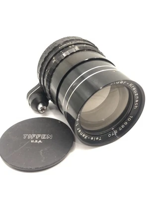 Schneider Kreuznach Tele-Xenar 135mm 1:3.5 Bayonet Vintage Camera Lens Untested - image 1 of 4