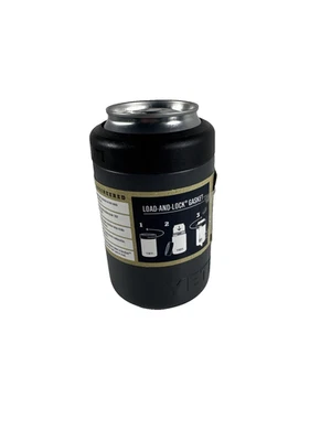 Isolador de lata YETI Rambler Colster 2.0 para latas de tamanho padrão 12 oz. Leitura de carvão - Imagem 1 de 4