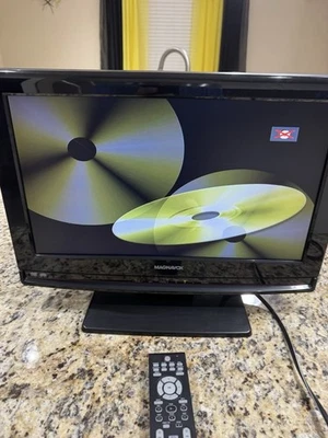 Magnavox 19MD359B/F7 19-Inch 720p LCD HDTV Built-In DVD Player TV HDMI W Remote - Image 1 of 4