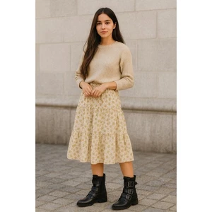 Frye schwarze Lederschnalle Motorradstiefel Damengröße 7 - Bild 1 von 7