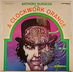 ANTHONY BURGESS READS A CLOCKWORK ORANGE [Caedmon TC 1417; 1973; Vinyl 12" LP] - Imagen 1 de 2