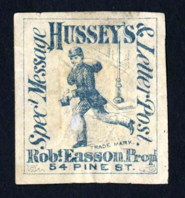Hussey Local Post - Excellent Margins & Centering - Image 1 of 2
