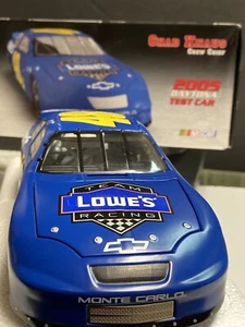 2005 JIMMIE JOHNSON #48 Lowe's/Test Car/Crew Chief Collection Monte Carlo. Autog - Picture 1 of 12