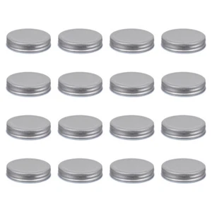 16PCS Practical Air Tight One-piece Type Tinplate Secure Mason Jar Lids 70MM - Picture 1 of 12