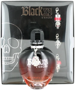 Schwarz XS L'Exces von Paco Rabanne für Damen Set: EDT 2,7 Unzen + Armband Neu - Bild 1 von 1