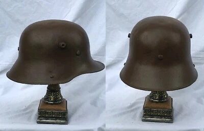 WWI Imperial German Army Trench Helmet M17 World War One - Image 1 of 4