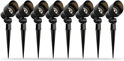 Proyector LED de 6 vatios, paquete de 8, iluminación de paisaje foco exterior agua Foto 1 de 4