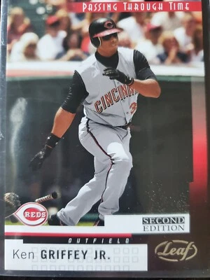 2004 Leaf Second Edition #268 Ken Griffey Jr. Passing through Time- Reds - Image 1 of 2