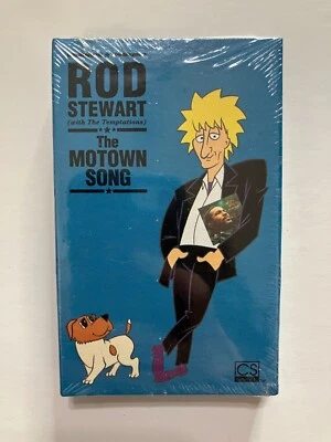 Rod Stewart The Motown Song Cassette Single 1991 New Sealed - Image 1 of 2