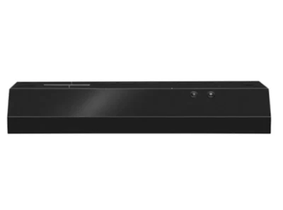 Campana extractora Whirlpool 30" negra debajo del gabinete - WVU17UC0JB Foto 1 de 4