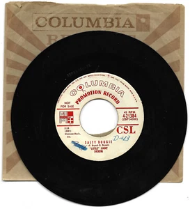 LITTLE JIMMY DICKENS-COLUMBIIA 21384 PROMO ROCKABILLY 45 RPM SALTY BOOGIE VG++ - Imagen 1 de 2