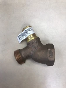 Arrowhead Brass 3/4 FIP X 3/4 Hose No Kink Hose Bibb, Less Key - Picture 1 of 2