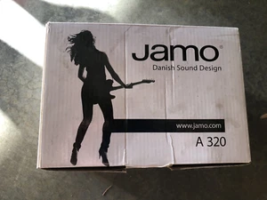 New Jamo A320W Bookshelf Speaker (white) 3.75'' 2 Way Speaker Theater Stereo - Picture 1 of 3