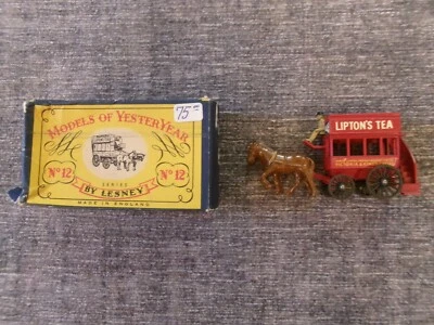 Matchbox Models of Yesteryear Y12A-Horse Bus-Mint - Image 1 of 4