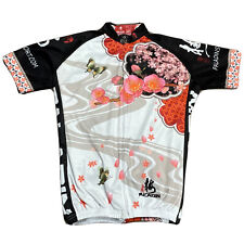 Paladin Sport Cycling Jersey Asian Chinese Floral Women Size XL Butterfly