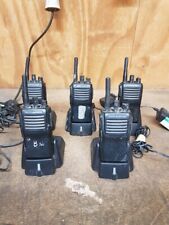 5 x Vertex Standard VX-351-G6-5 Two-Way Radio 16 Channel and CD-34 chargers