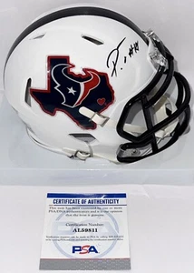 Diontae Johnson Signed Autographed Houston Texans Mini Helmet PSA/DNA COA  - Picture 1 of 2