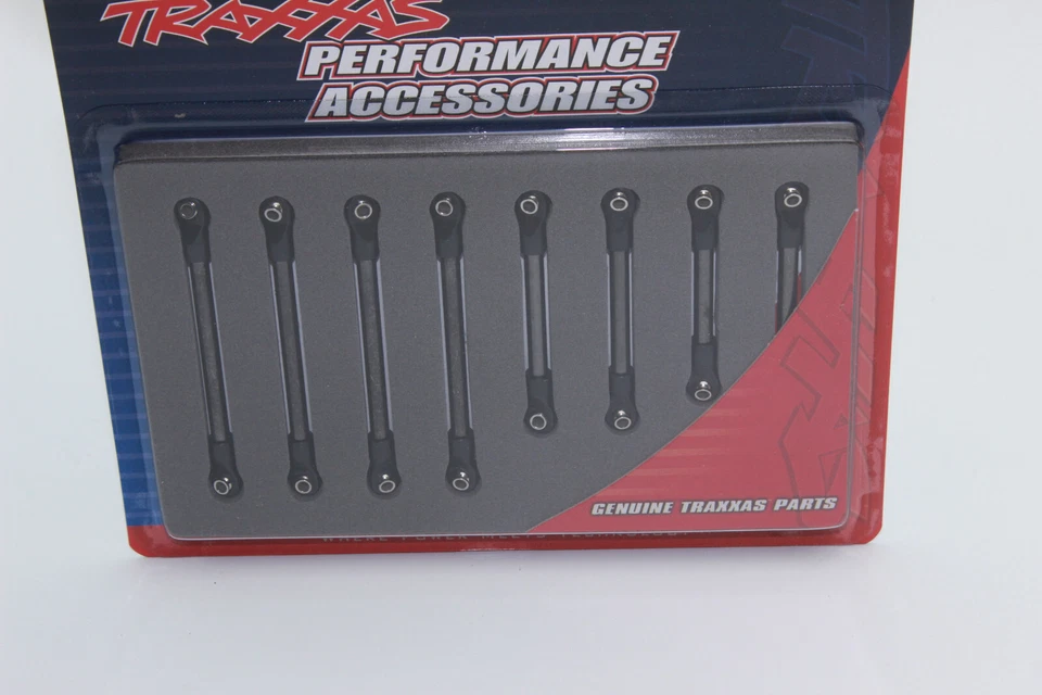 Traxxas TRX 9749 Suspension Link Set Stahl vorne + hinten Ford Bronco 1:18  NEU - Bild 1 von 3