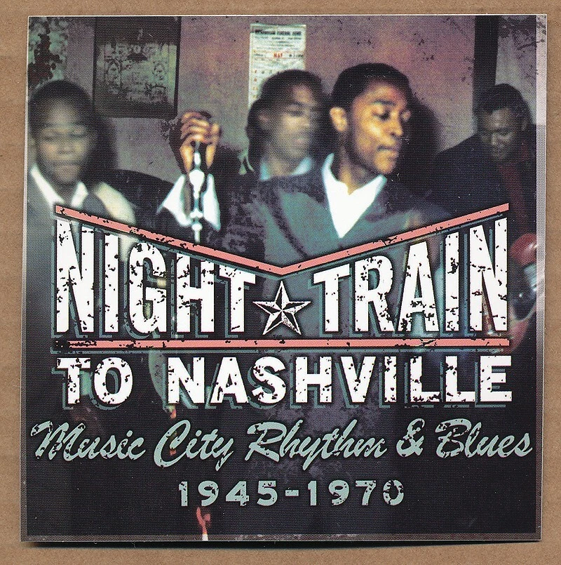 Night Train to Nashville: Music City Rhythm & Blues RARE promo sticker - Image 1 of 1
