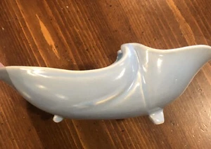 VINTAGE WELLER BLAUE DEKOSCHALE - Bild 1 von 5