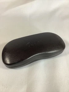 Ray Ban Eye Glasses Sunglasses Case Black Hard Clam Shell Case - Picture 1 of 8