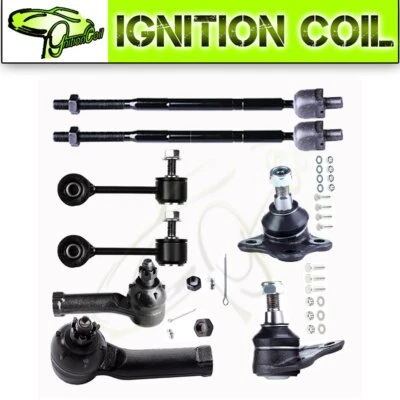 8x Front Outer Tie Rods Sway Bars Lower Ball Joints For Volkswagen Golf & Jeeta Foto 1 de 4