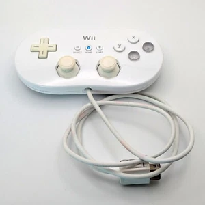 Offizieller Nintendo Wii Classic Controller Weiß RVL-005 - Bild 1 von 1