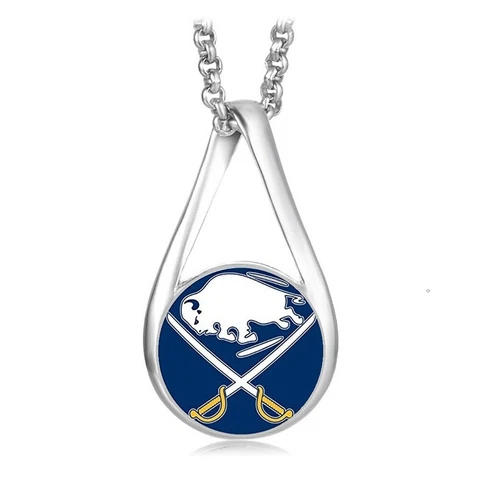 Buffalo Sabres Womens 925 Silver Necklace With Pendant Hockey Gift D28 Cover