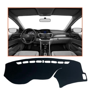 For Honda Accord 2014-2016 Black Dash Cover Mat Dashboard Pad Shade Protective - Picture 1 of 9