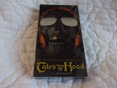 TALES FROM THE HOOD VHS NEW SEALED WATERMARK HORROR CRIME DRAMA COVER VARIANT Foto 1 de 4