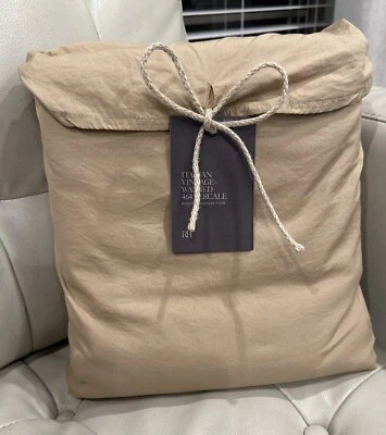 Juego de sábanas Cal King 464 percal lavadas vintage italiano herrajes restauración nuevo con etiquetas Foto 1 de 4